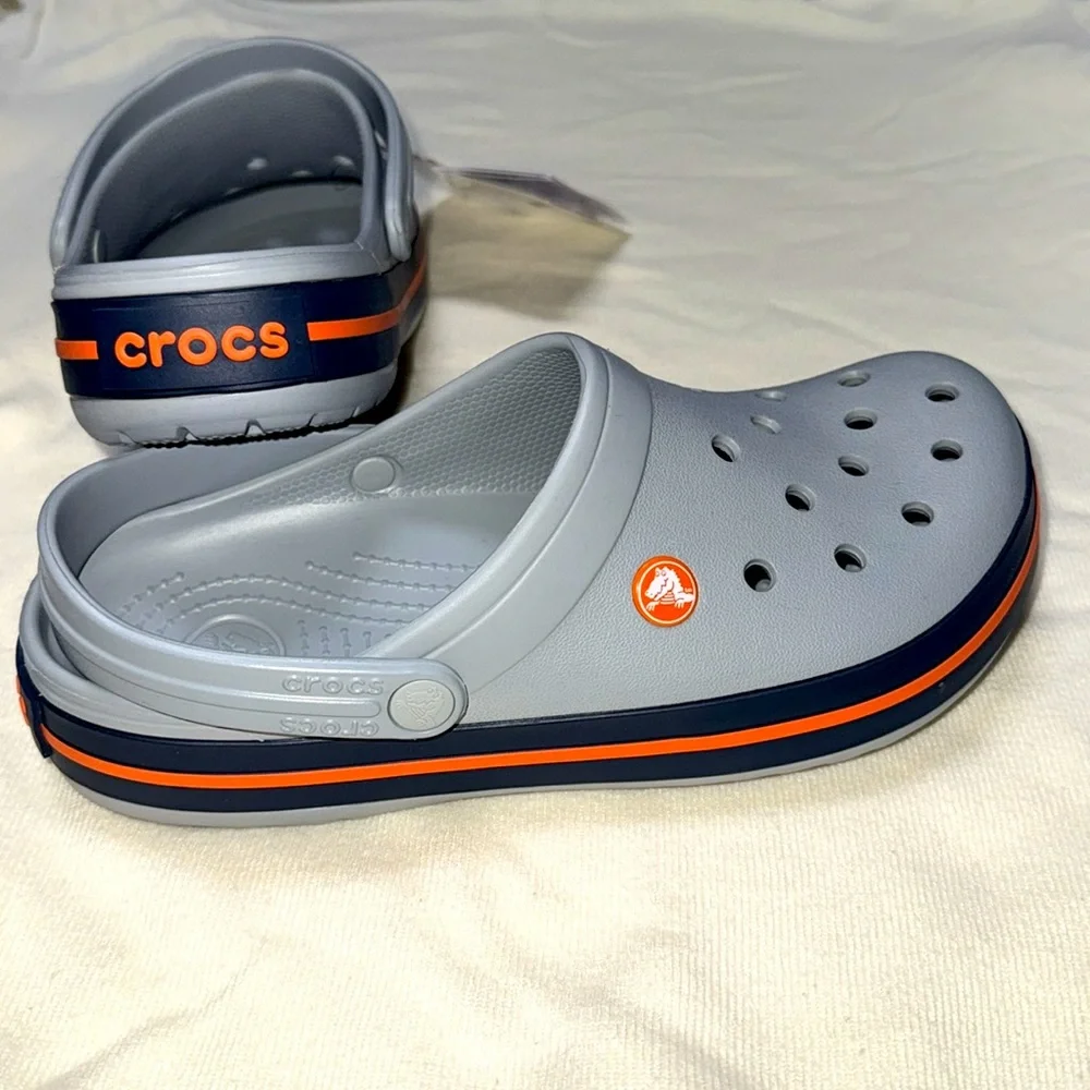 Classic Gray Crocs Clogs - Picture 2 of 5